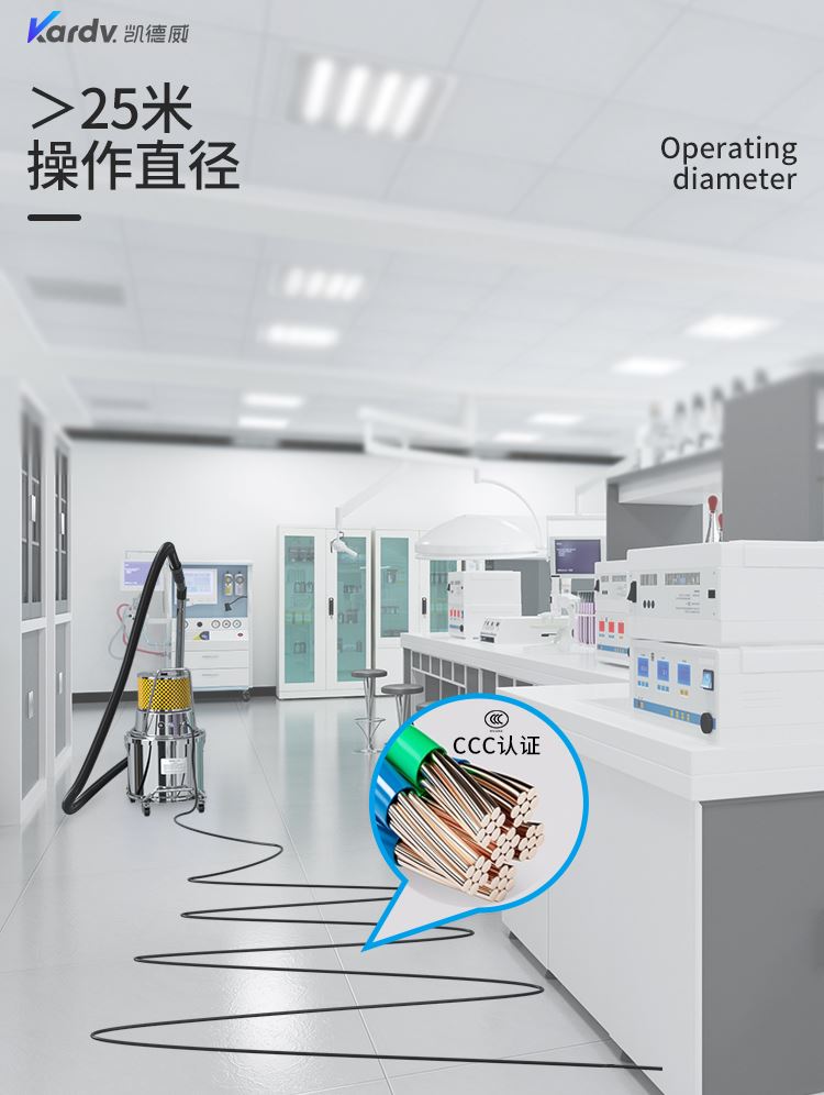 凯德威SK-1220Q无尘室吸尘器